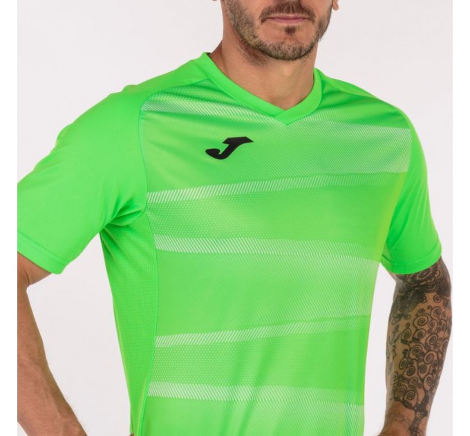 Ігрова футболка Joma Grafity II 101901.022 колір: салатовий