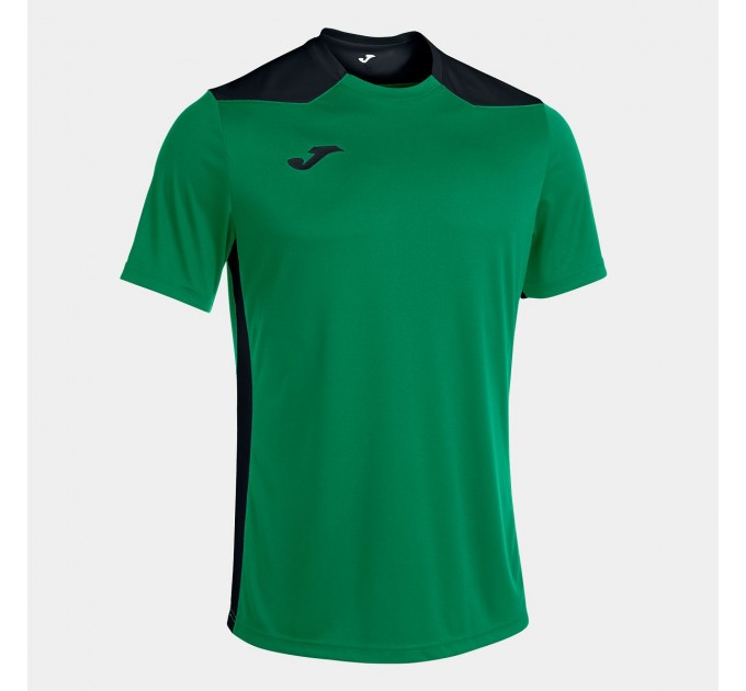 Ігрова футболка Joma Championship VI 101822.451 колір: зелений-чорний