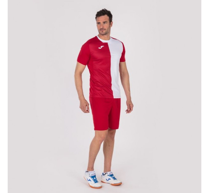 Ігрова футболка Joma City 101546.602 колір: білий-червоний