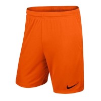 Ігрові футбольні шорти Nike Short Park II Knit колір: помаранчевий
