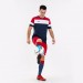 Футболка игровая Joma Crew IV 101534.336 цвет: темно-синий-красный