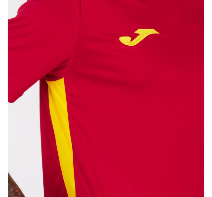Футболка игровая Joma Championship VI 101822.609 цвет: красный-желтый