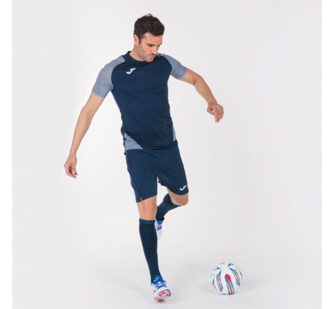 Футболка игровая Joma Essential II 101508.332 цвет: темно-синий