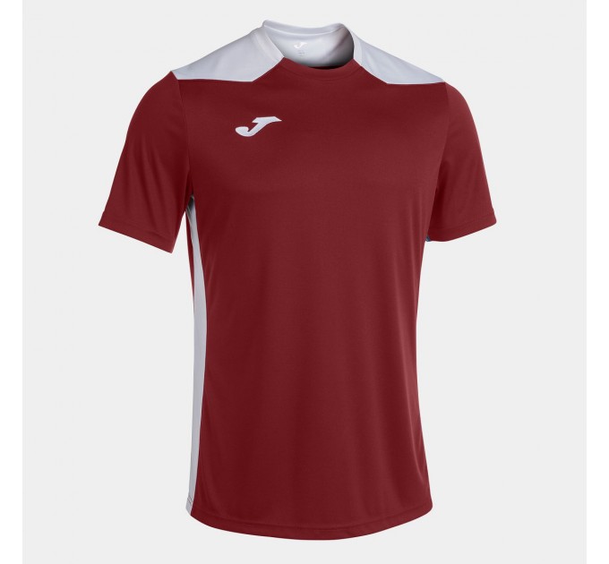 Ігрова футболка Joma Championship VI 101822.672 колір: бордово-білий