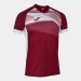 Футболка игровая Joma SUPERNOVA II 101604.672 цвет: бордовый-белый