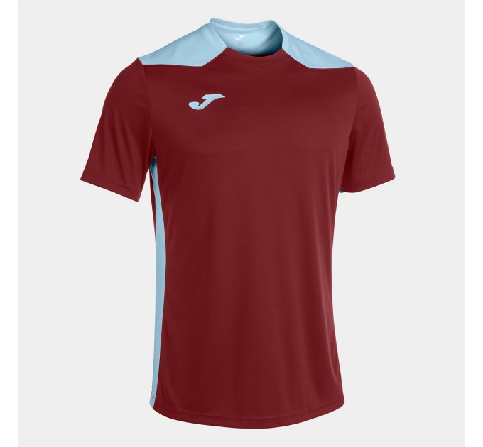 Ігрова футболка Joma Championship VI 101822.682 колір: бордово-небесна