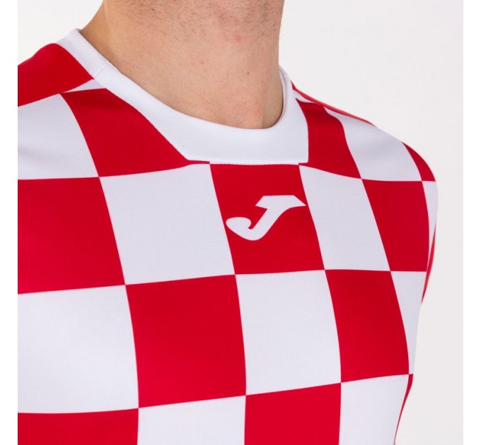 Ігрова футболка Joma FLAG II 101465.602 колір: червоний-білий