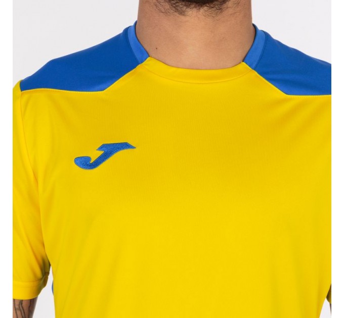 Ігрова футболка Joma Championship VI 101822.907 колір: жовтий-синій