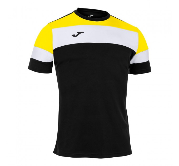Футболка игровая Joma Crew IV 101534.109 цвет: черный-желтый