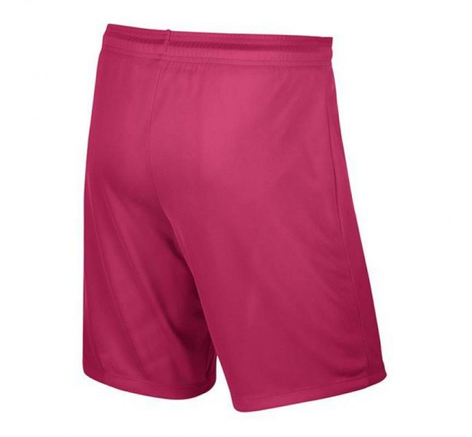 Ігрові футбольні шорти Nike Short Park II Knit колір: рожевий