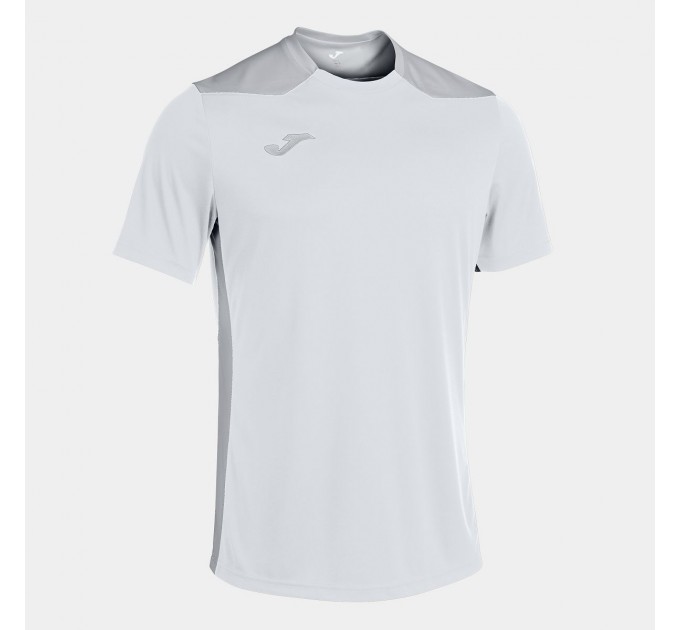 Ігрова футболка Joma Championship VI 101822.211 колір: білий-сірий