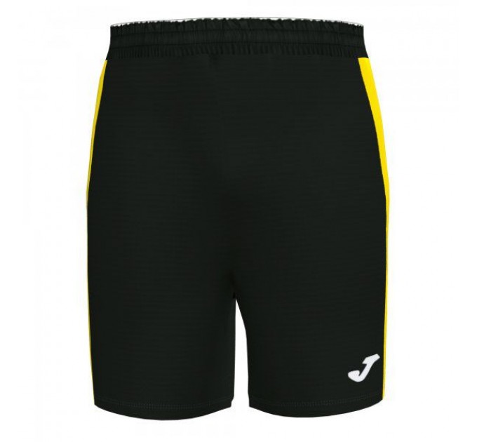 Шорти футбольні Joma Maxi 101657.109 колір: чорний/жовтий