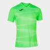 Футболка игровая Joma Grafity II 101901.022 цвет: салатовый