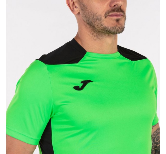 Ігрова футболка Joma Championship VI 101822.021 колір: салатовий-чорний