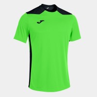 Футболка игровая Joma Championship VI 101822.021 цвет: салатовый-черный