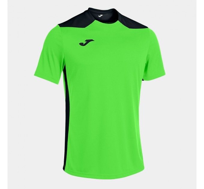 Ігрова футболка Joma Championship VI 101822.021 колір: салатовий-чорний