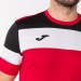 Футболка игровая Joma Crew IV 101534.601 цвет: красный-черный