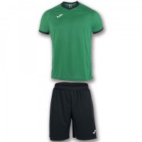 Футбольна форма Joma SET ACADEMY 101097.451 колір: чорний/зелений