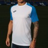 Футболка игровая Joma Academy IV 101968.207 цвет: белый-синий