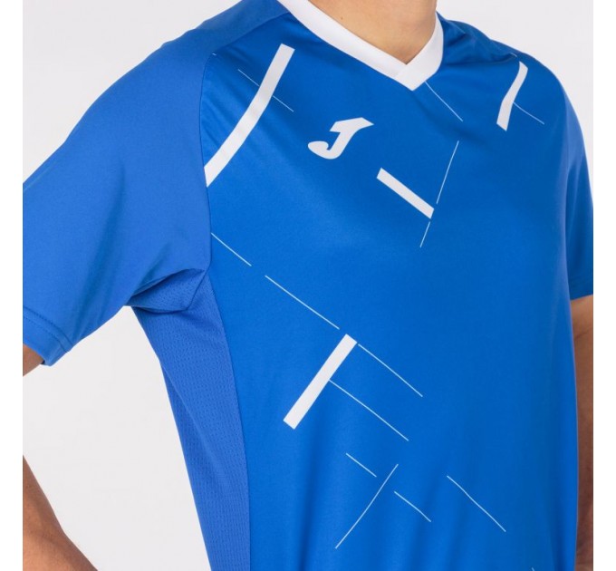 Ігрова футболка Joma Tiger III 101903.702 колір: синій-білий