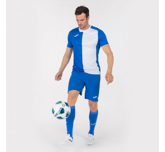 Ігрова футболка Joma City 101546.702 колір: білий-синій