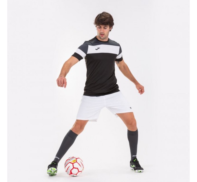 Ігрова футболка Joma Crew IV 101534.110 колір: чорний-антрацит