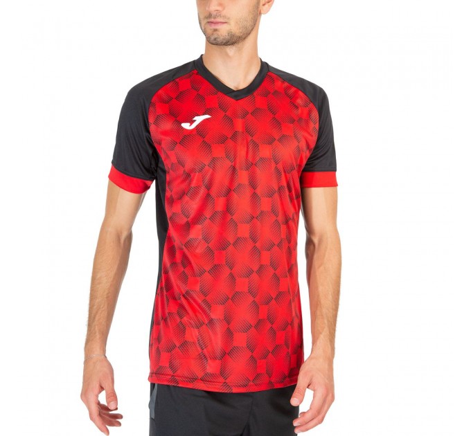 Ігрова футболка Joma Supernova III 102263.106 колір: чорний-червоний