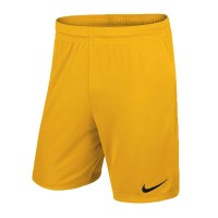 Ігрові футбольні шорти Nike Short Park II Knit колір: жовтий
