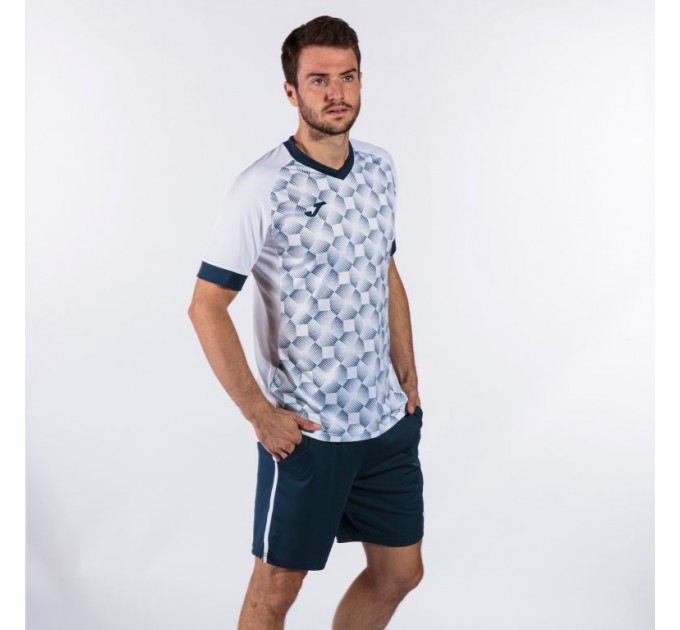 Ігрова футболка Joma Supernova III 102263.203 колір: білий-темно-синій