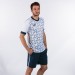 Ігрова футболка Joma Supernova III 102263.203 колір: білий-темно-синій