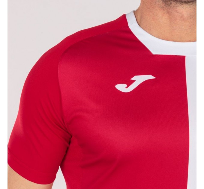 Ігрова футболка Joma City 101546.602 колір: білий-червоний