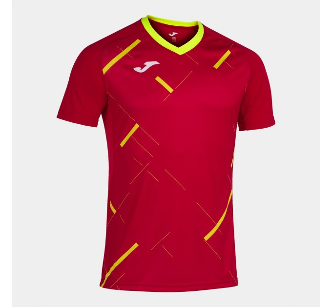 Ігрова футболка Joma Tiger III 101903.609 колір: червоний-жовтий