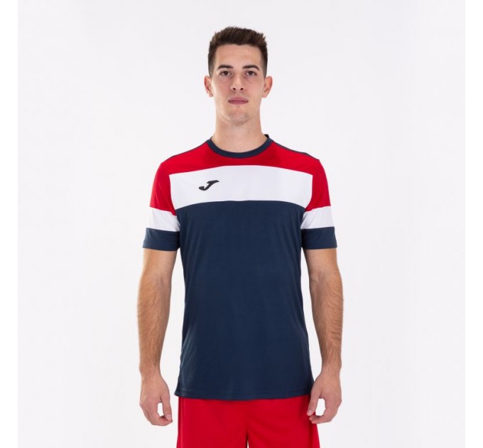 Ігрова футболка Joma Crew IV 101534.336 колір: темно-синій-червоний