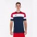 Ігрова футболка Joma Crew IV 101534.336 колір: темно-синій-червоний