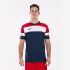 Ігрова футболка Joma Crew IV 101534.336 колір: темно-синій-червоний