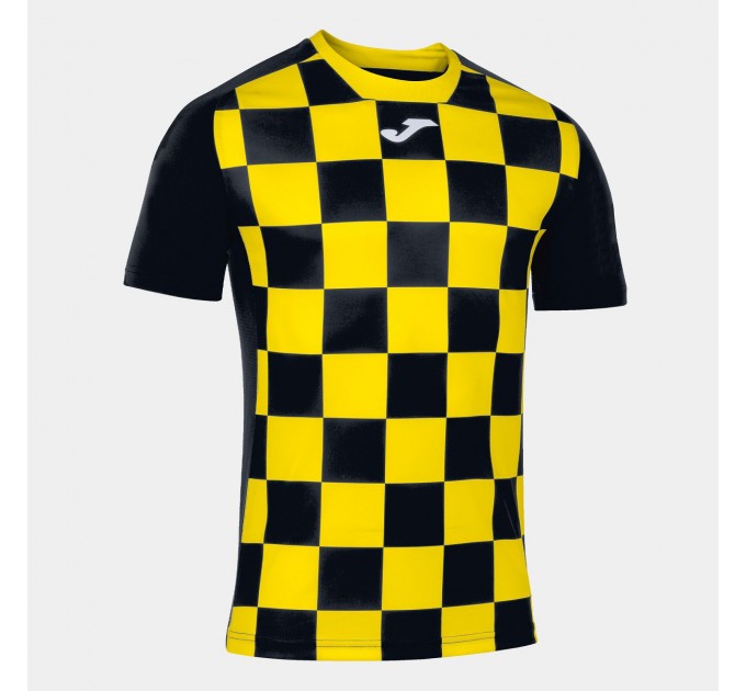 Ігрова футболка Joma FLAG II 101465.109 колір: чорний-жовтий