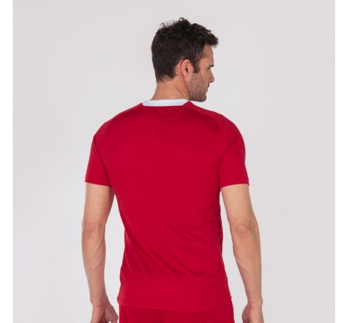 Ігрова футболка Joma City 101546.602 колір: білий-червоний