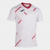 Футболка игровая Joma Tiger III 101903.206 цвет: белый-красный