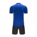 Комплект футбольной формы Kelme VALENCIA JR 3893047.9409 детский цвет: синий/белый
