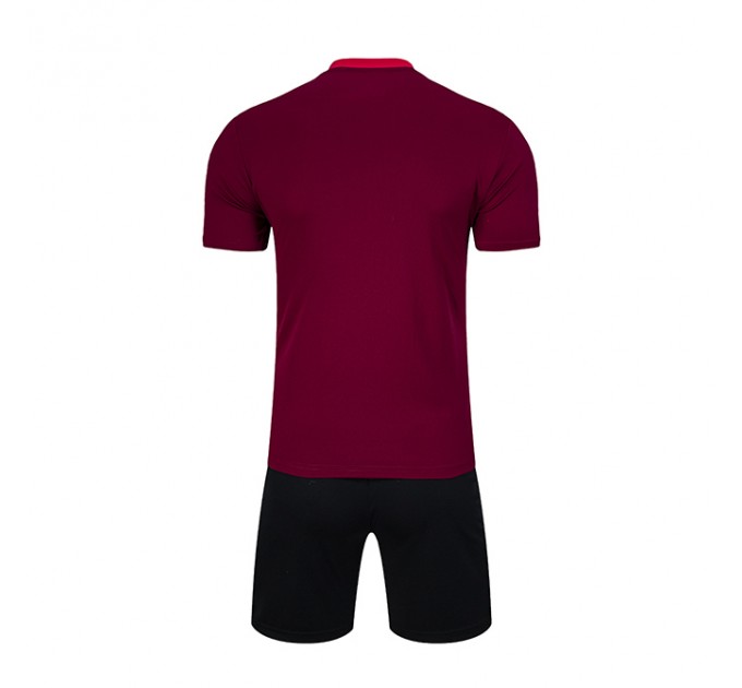Комплект футбольної форми Kelme 3801099.9669 колір: бордовий/чорний