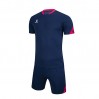 Комплект футбольної форми Kelme 3801099.9420 колір: темно-синій/рожевий