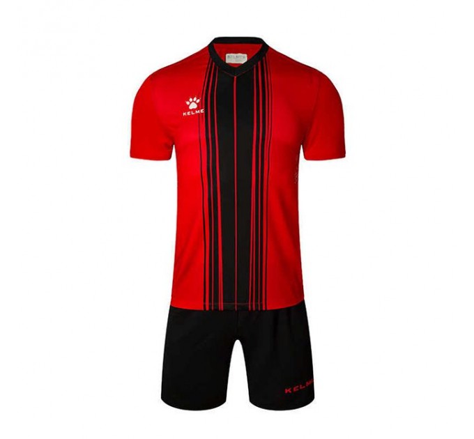 Комплект футбольної форми Kelme 3991536.9611 колір: червоний/чорний