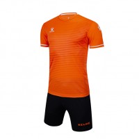 Комплект футбольної форми Kelme 3801169.9910 колір: оранжевий/чорний