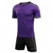Комплект футбольної форми Kelme SEGOVIA JR 3873001.9510 дитячий колір: чорний/фіолетовий