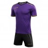 Комплект футбольної форми Kelme SEGOVIA JR 3873001.9510 дитячий колір: чорний/фіолетовий