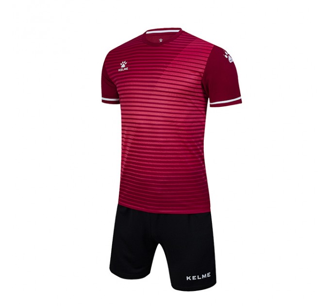 Комплект футбольної форми Kelme 3801169.9691 колір: червоний/чорний