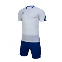 Комплект футбольної форми Kelme 3801099.9104 колір: білий/синій