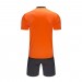 Комплект футбольної форми Kelme VALENCIA JR 3893047.9999 дитячий колір: оранжевий/сірий