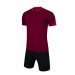 Комплект футбольної форми Kelme 3801099.9669 колір: бордовий/чорний