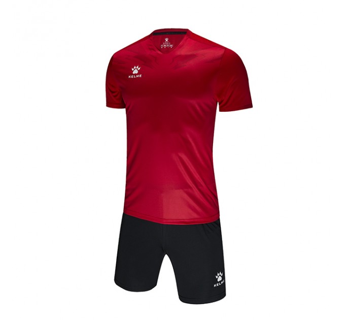 Комплект футбольної форми Kelme 3891049.9643 колір: червоний/чорний